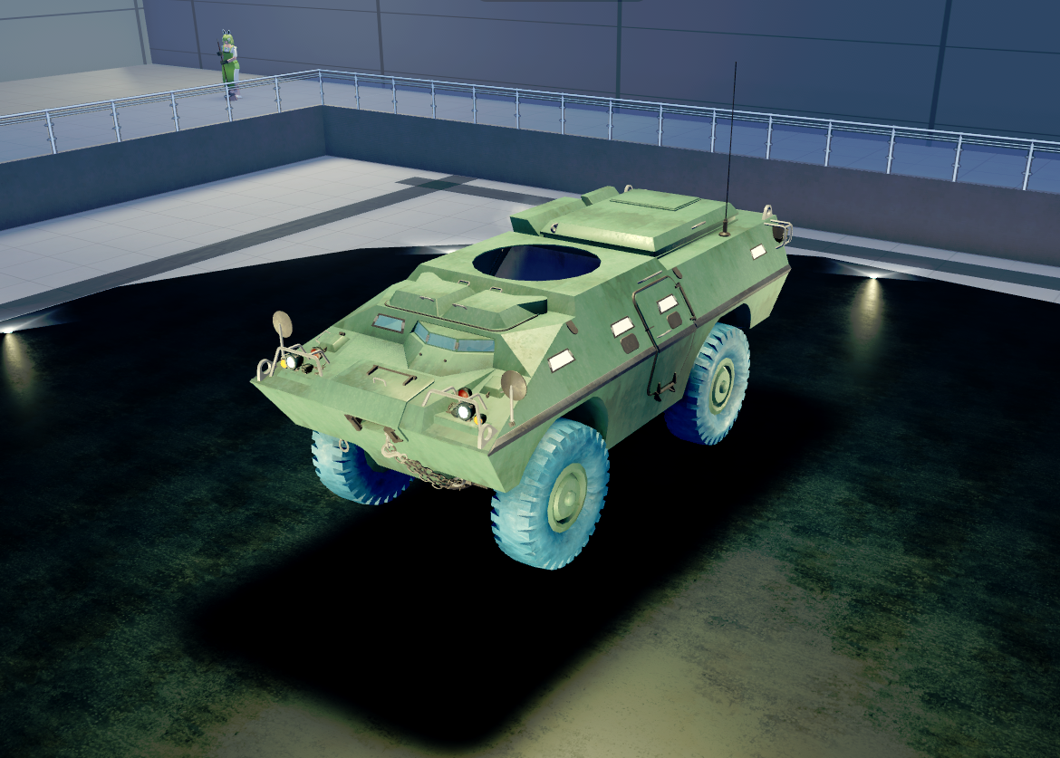 Dragoon 300 - Hull in Cursed Tank Simulator